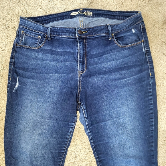 Women's Old Navy Rock Star Skinny Stretch Jeans in PLUS Size 18 - Picture 3 of 6